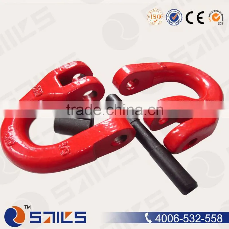 g80 low height clevis chain connector link omega link