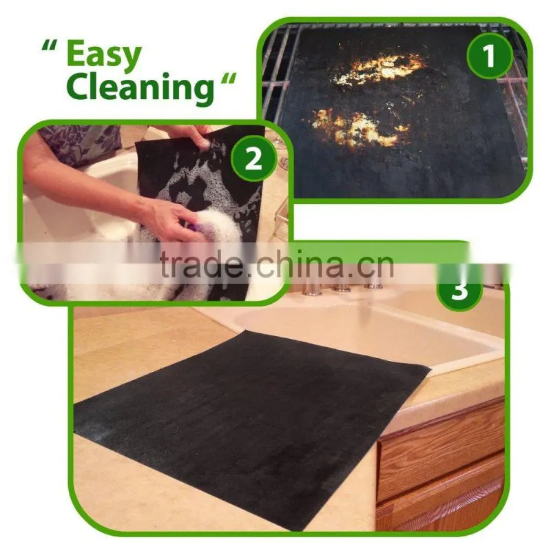 100% non-stick teflon coating heat resistant grill mat PFOA free