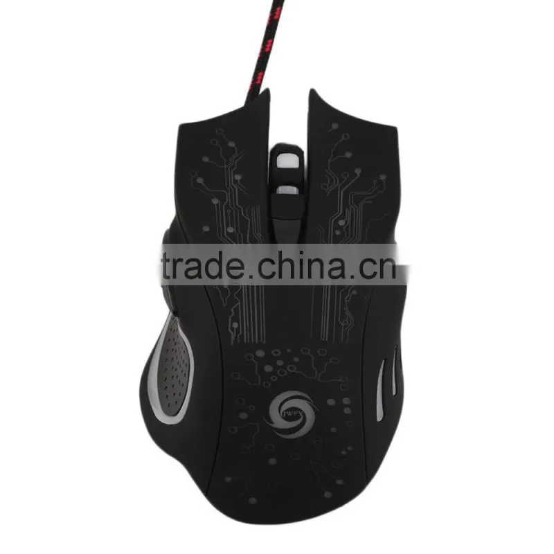 High Quality 5500DPI Optical Colorful Lights Wired Game Gaming Mice Mouse for Laptop PC New Arrival