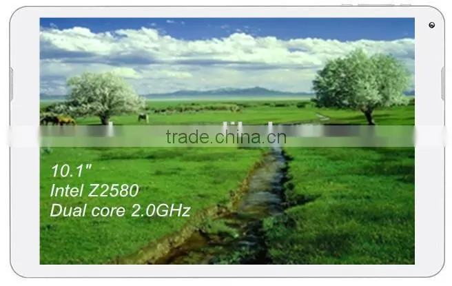 China 10.1" inch intel z2580 smart tablet pc android 4.2 jelly bean MID