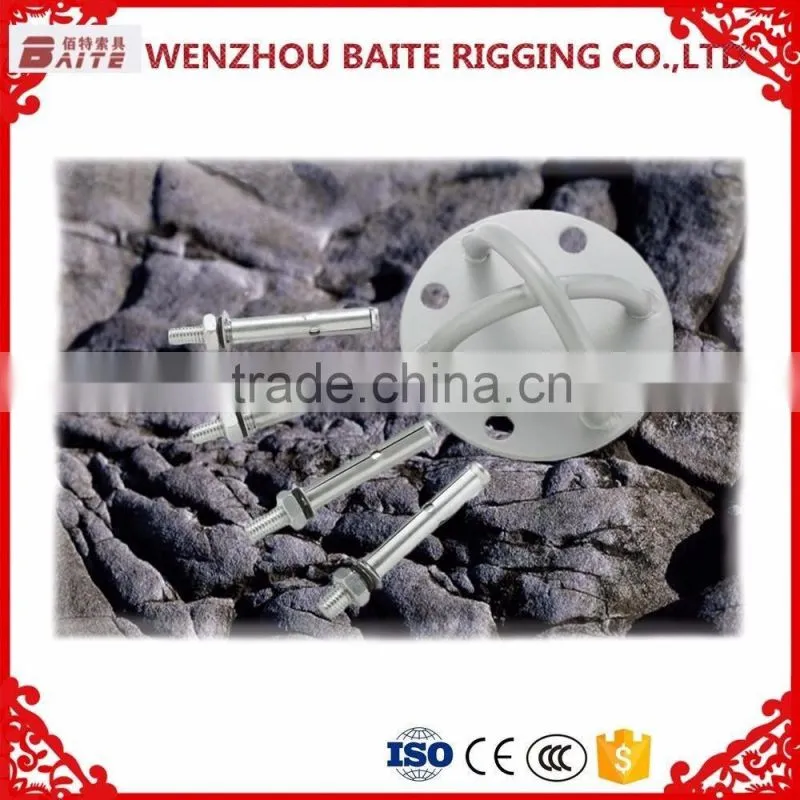 Aluminium alloy mountaineering fixed plate stage 12 cm in diameter 4 holes or 2 holes complete specifications stage