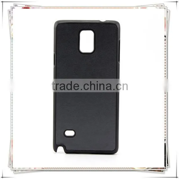 Back PC Cover With PU Leather For Samsung Galaxy Note 4 ,Leather Cover For Samsung Galaxy Note 4