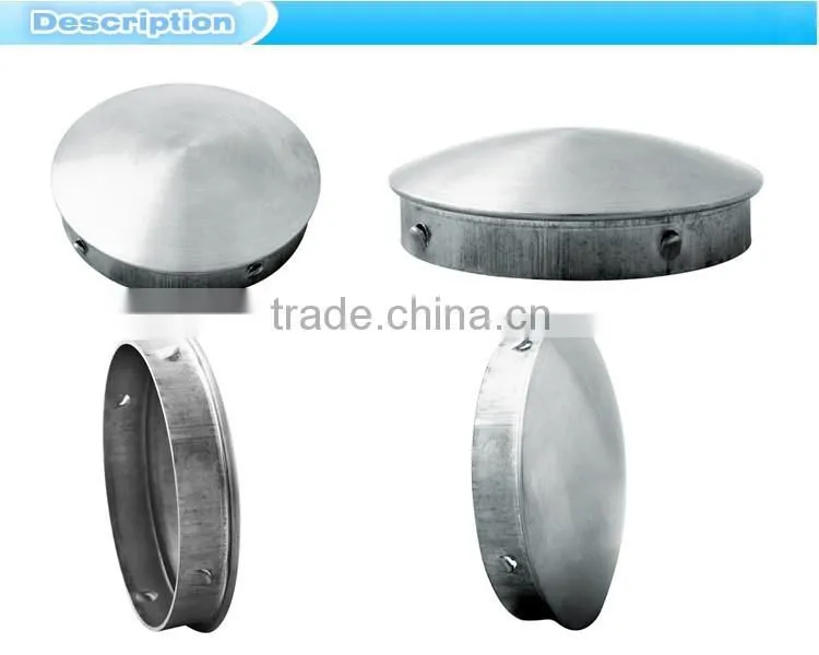 stainless steel copper pipe threaded end cap metal end cap