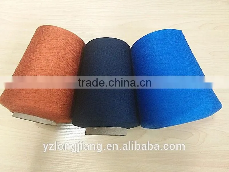 Siro spinning, compact spinning or ring spun spinning, Dyed bamboo yarns