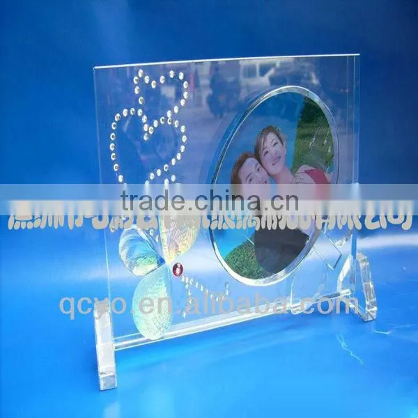 2015 custom pvc or plastic antique photo frame