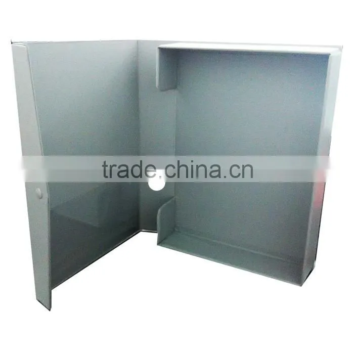 Alibaba recommended high quality raw material for box file A4 F/C size 3'' box file dimensions folding cardboard file box
