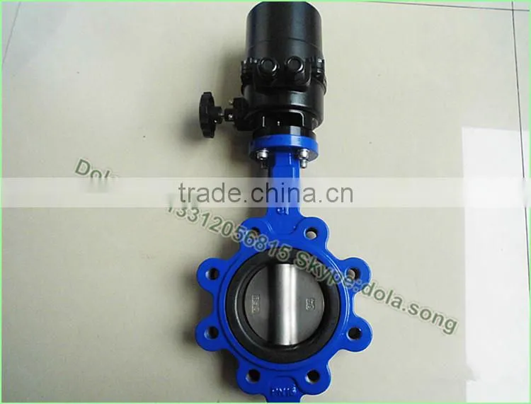 BV-DS143 BS5155 PN16 wafer style butterfly valve