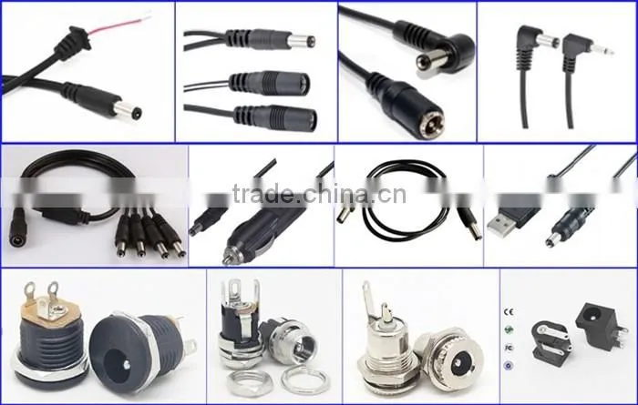 12v 2a power adapter with dc power cable