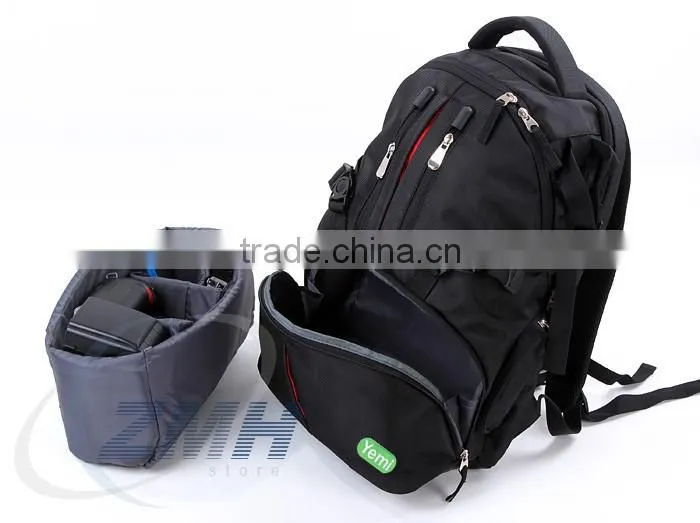Hot selling Nylon Digital Camera Bag ,travel hiking photo backpack