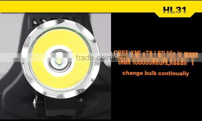 high power rechargeable led headlamp riding flashlight
