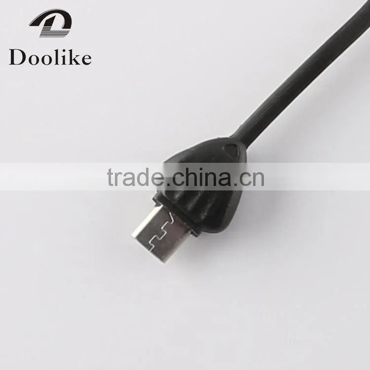 Alibaba hot selling shell USB Cable For Android Phone Micro usb data Cable wholesale