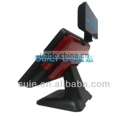Newest all-in-one touch pos terminal with customer display
