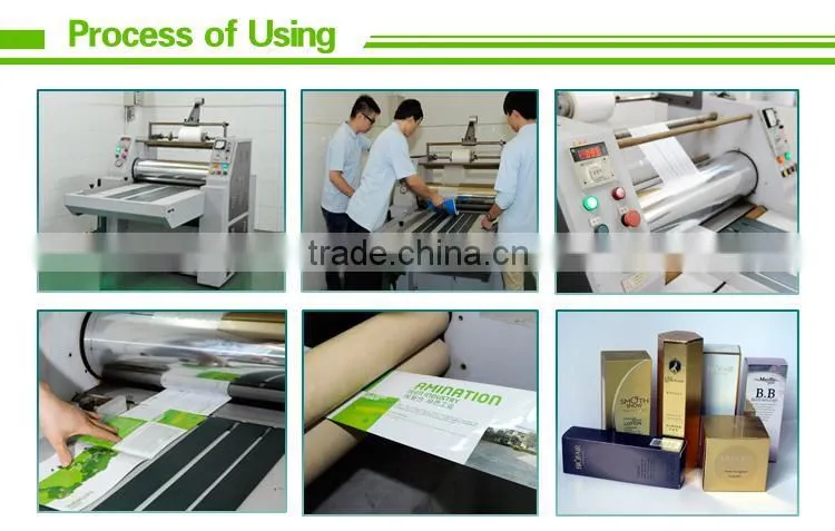 BOPP thermal lmaintion matte Gossy film1213