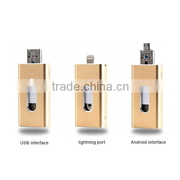 Super mini otg usb 3.0 flash drive otg usb flash drive for ios and android