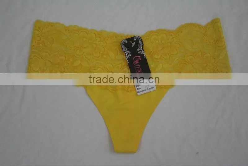 2014 Laser Cut Seamless Sexy Underwear Lace