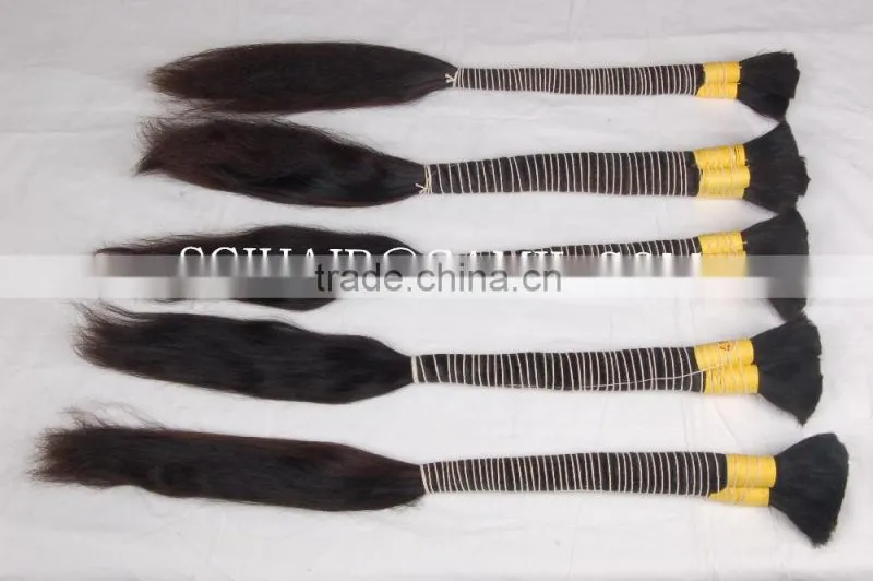 Indian human hair extensions natural curly virgin remy hair