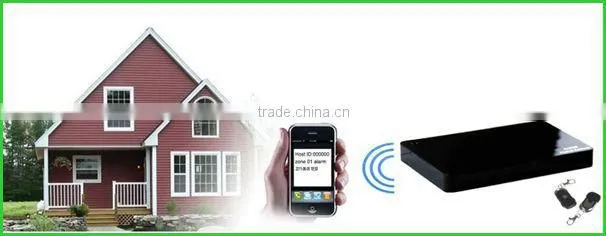 GSM auto dail home alarm G3 with PIR motion sensor /hidden surveillance camera with mms alert/ mobile phone control