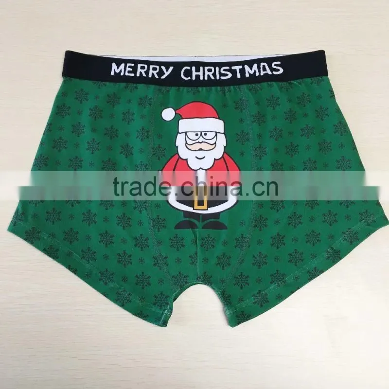 2016 Custom sexy men underwear high quality boxer comfortable man underwear sexy for gift or promotion