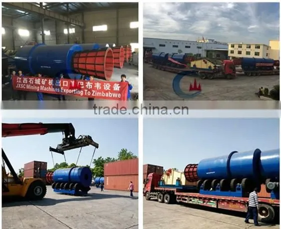 heavy duty washing machine rotary drum scrubber washer for gold/coltan/chrome/tin/tungsten