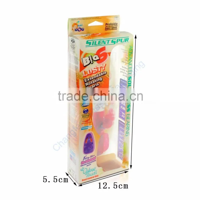 Custom Design clear pvc packaging box