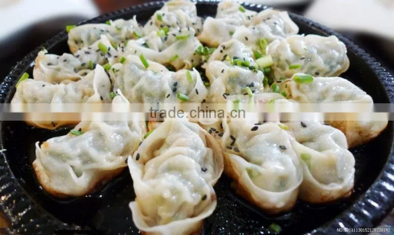 High quality samosa pancake frying machine/dumpling pasta frying machine