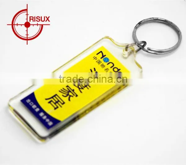 Pmma Key Fob/Heart Acrylic Keychain