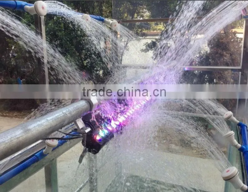 RGB 27leds 3W Outdoor LED Wall Washer,ip65 led wall lamp