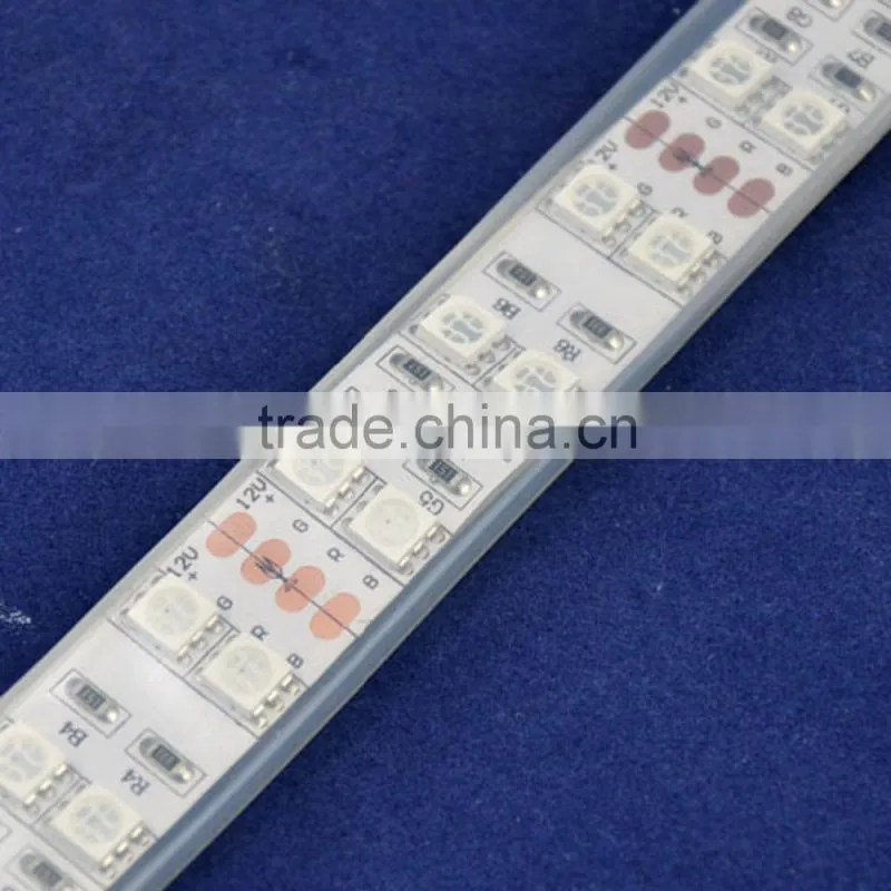 double row 5050 144w RGB 120 leds strips LED 5m 12v