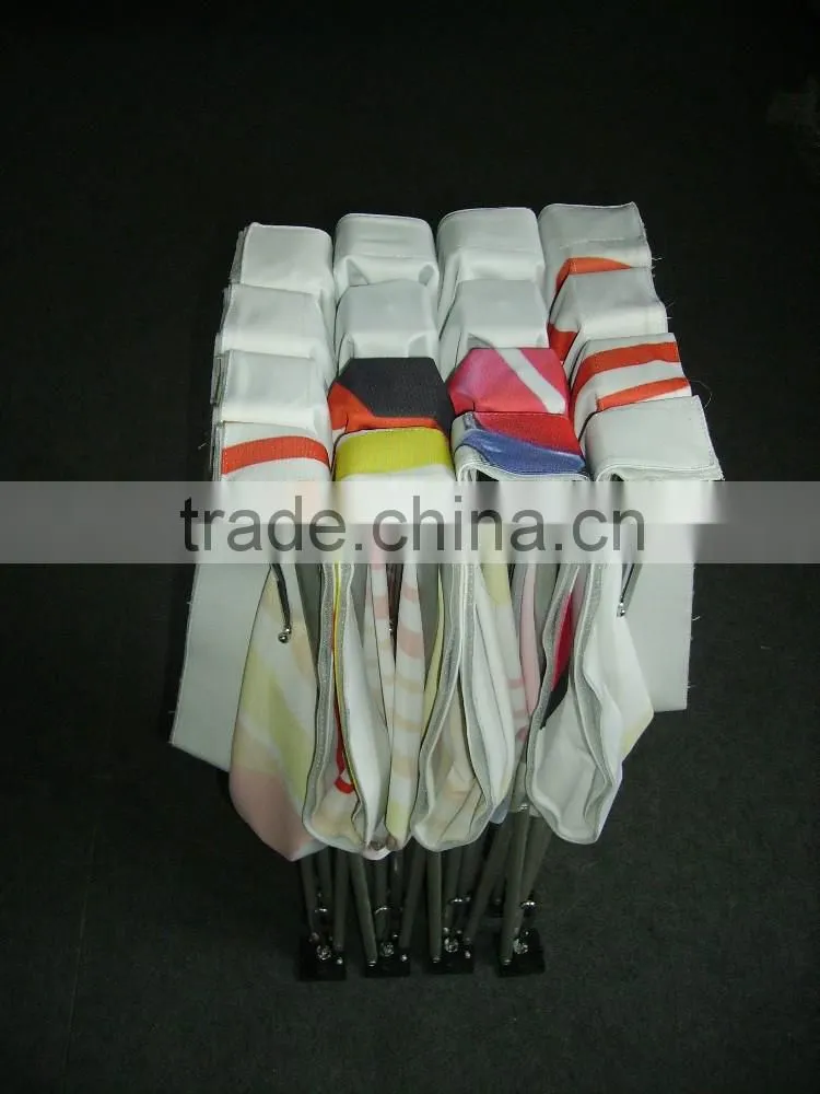 exhibition customer dsigner cloth pop up backdrop display
