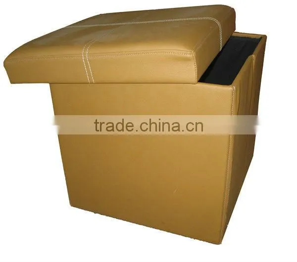 folding storage ottoman