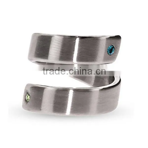Engravable 925 Sterling silver couples birthstone ring
