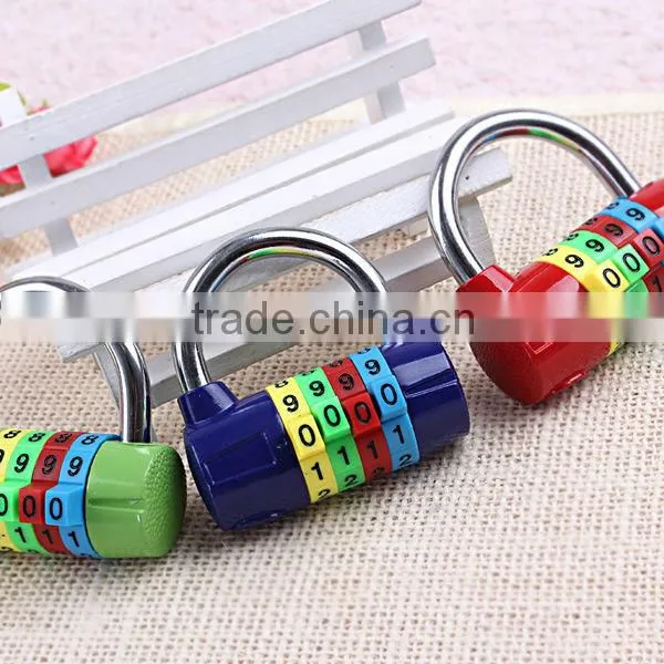 2016 4-digit gym lock padlock combination lock for gym