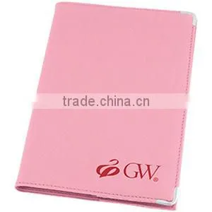 2015 new design PU leather notebook with elastic band