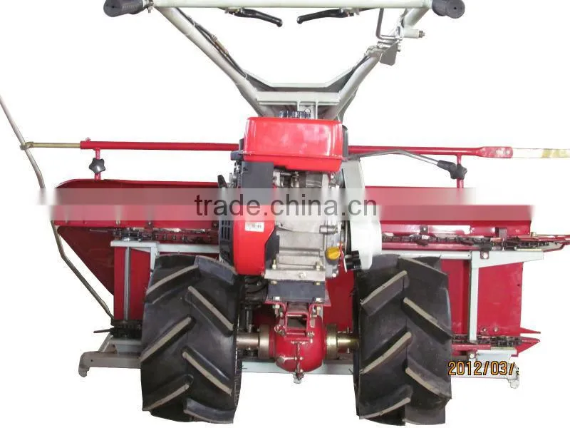 4S-120 Sharft driven small wheat harvester