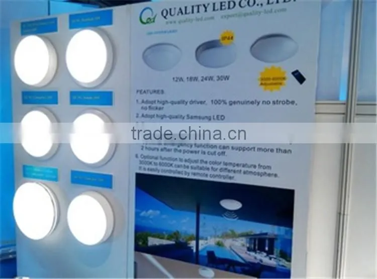 18W SAA led ceiling light with motion sensor