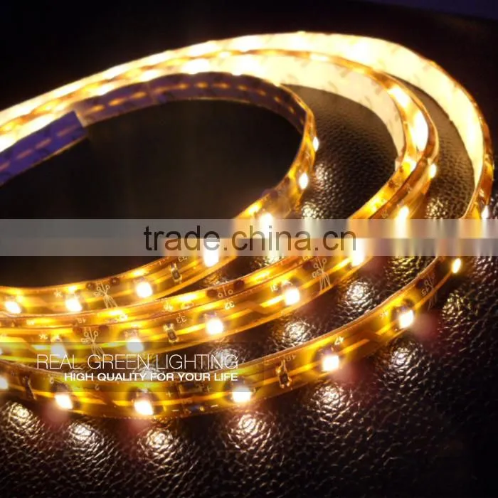 12V/24V Yellow SMD 5050 Waterproof 3M LED Light Strip