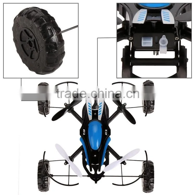 New 2.4Ghz 4CH 6 Axis Gyro Remote Control Quadcopter Black RC Quadcopter#SV027705