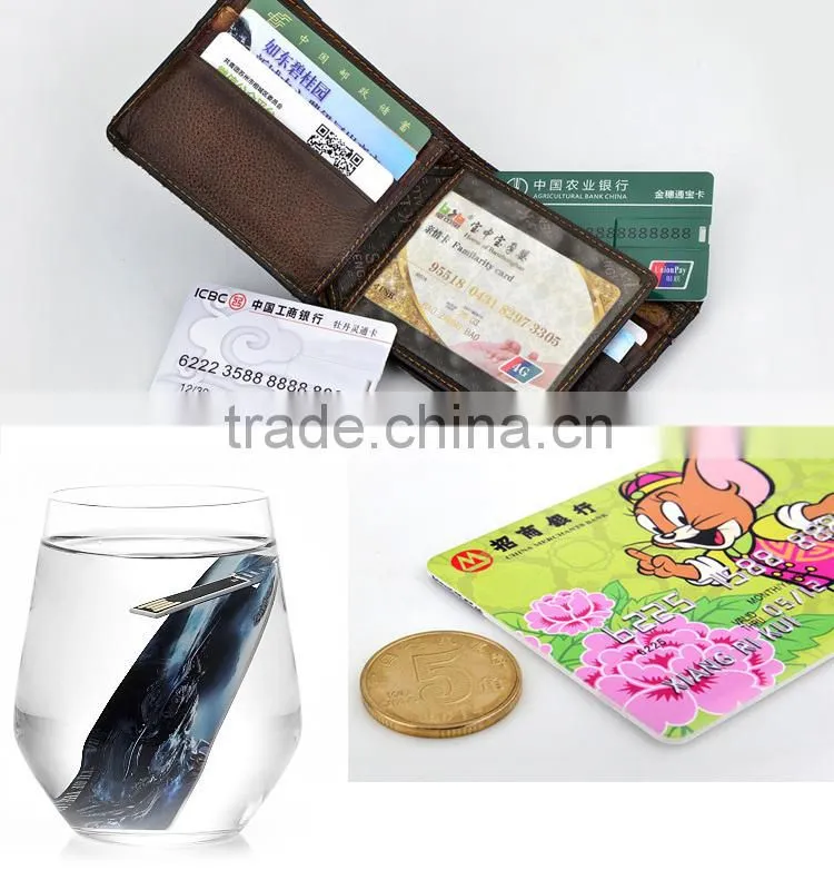 special function available ultra slim card usb flash drive