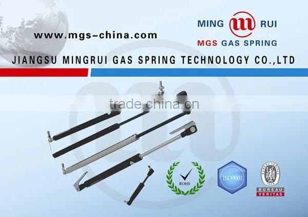 2016 hot sale gas strut for car trunk and back door with ball joint