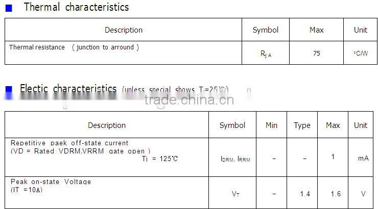 three terminal triac