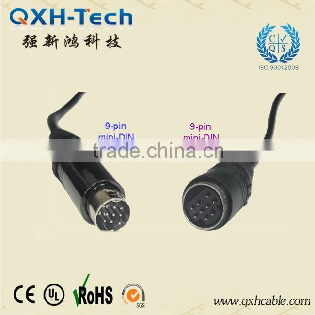 High Performance Mini Din 9pin Cable to terminal Block Cable