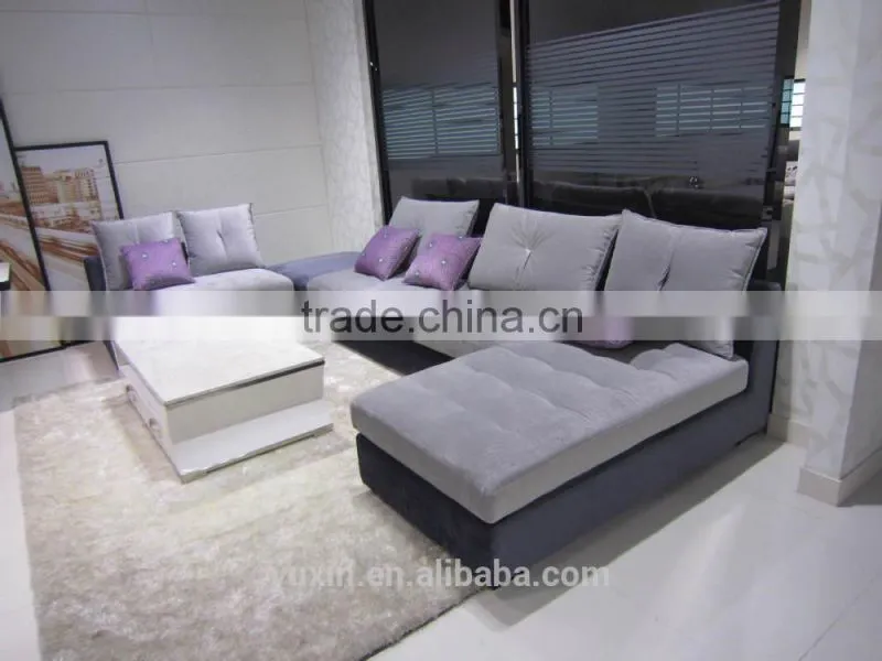 2015 purple high end attractive sofa design