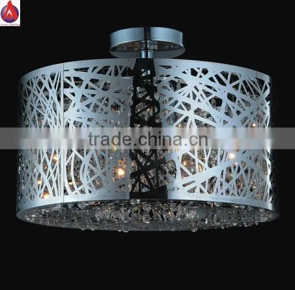 new model led lamp ceiling with steel outside