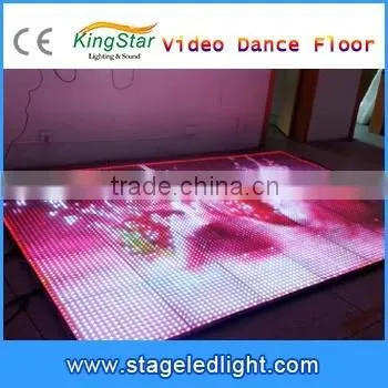 China Outdoor Advertising LED Display board Prices Video Dance Floor Light 3D Effect For Sale Christmas Disco Club Party Favors
