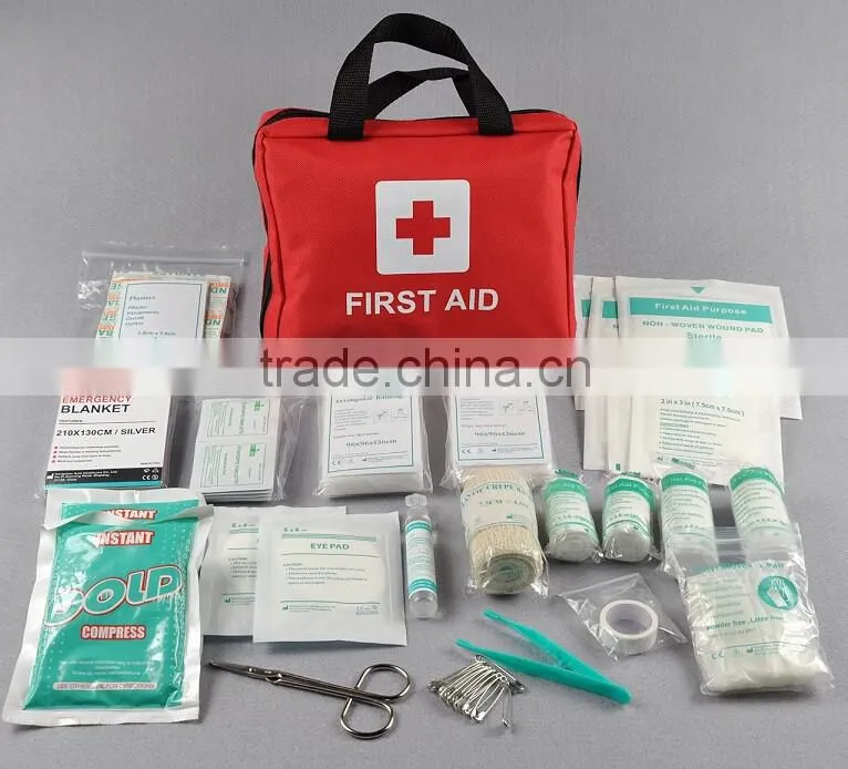 custom cheap wholesale nylon travel first aid kit bag