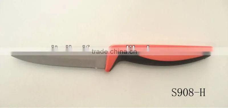 Fruit knife with PP and TPR handle