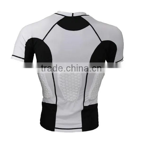 American Football Upper Body Protection sets,Pro Combat padded compression set