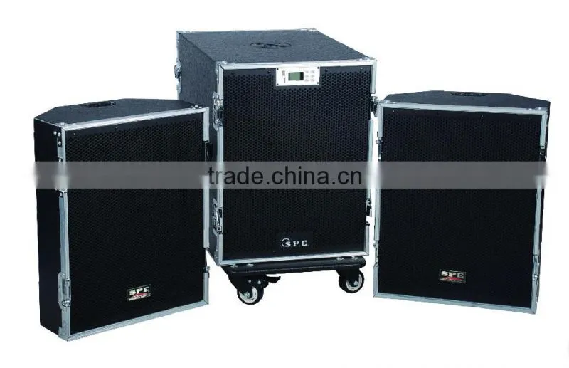 15 inch active subwoofer buit-in amplifier DSP, bluthteeth active speakers full set system