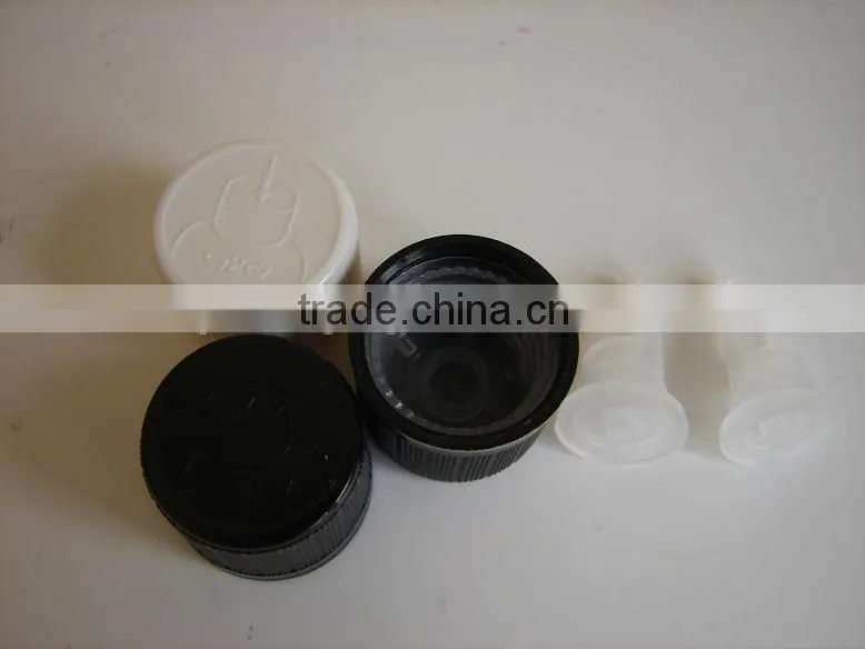 essential oil glass bottle with child proof cap