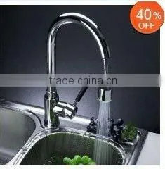 led tap faucet brass chrome pull out faucet